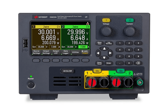 E36233A 自动量程双路输出电源